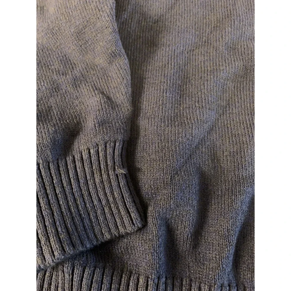 Izod Sweater Mens XL Blue Long Sleeve‎ Crew Neck - Picture 5 of 9